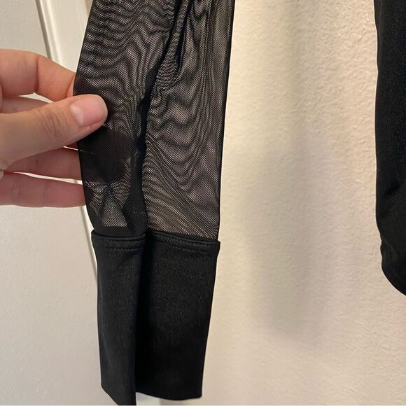 WEISSMAN Elite Dance mesh blue Splattered Metallic Leotard NV12029 LC 10/12 - Picture 8 of 12